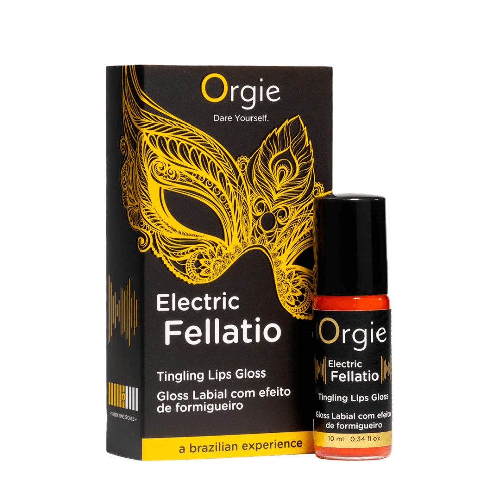 Жидкий вибратор блеск для губ "ELECTRIC FELLATIO – LIP GLOSS", Orgie