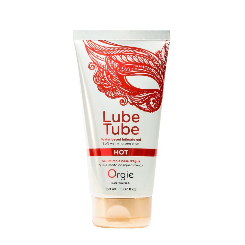 Лубрикант с согревающим эффектом "LUBE TUBE HOT", Orgie
