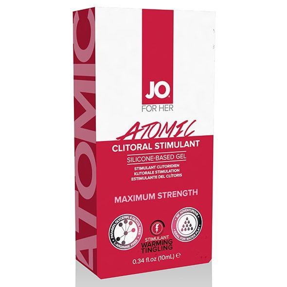 Гель для стимуляции клитора JO Atomic с эффектом покалывания