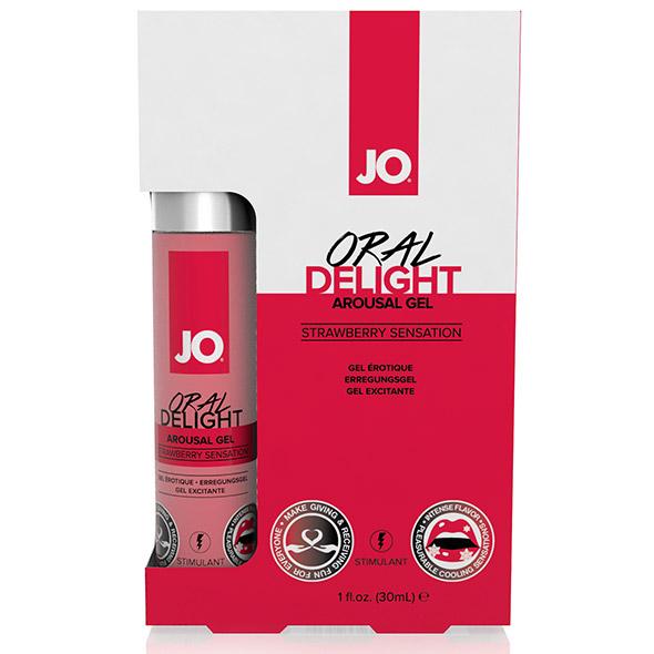 JO - Oral Delight Arousal Gel Strawberry Sensation гель "Оральный восторг", клубника