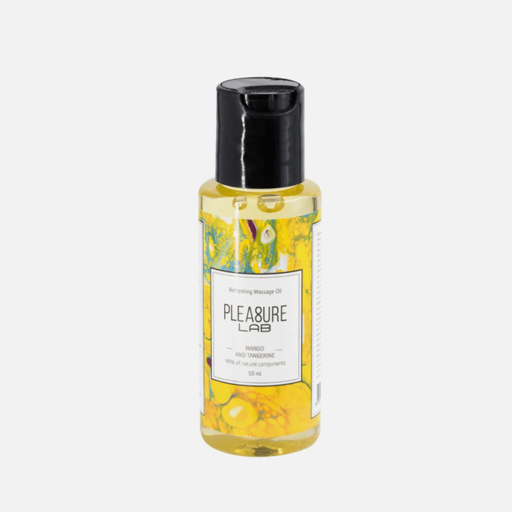 Массажное масло афродизиак Pleasure Lab "Refreshing" с ароматом манго и мандарина