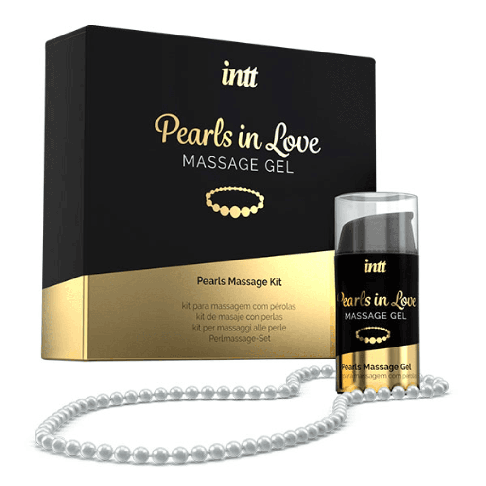 Набор для массажа масло (гель) и ожерелье "PEARLS IN LOVE", intt