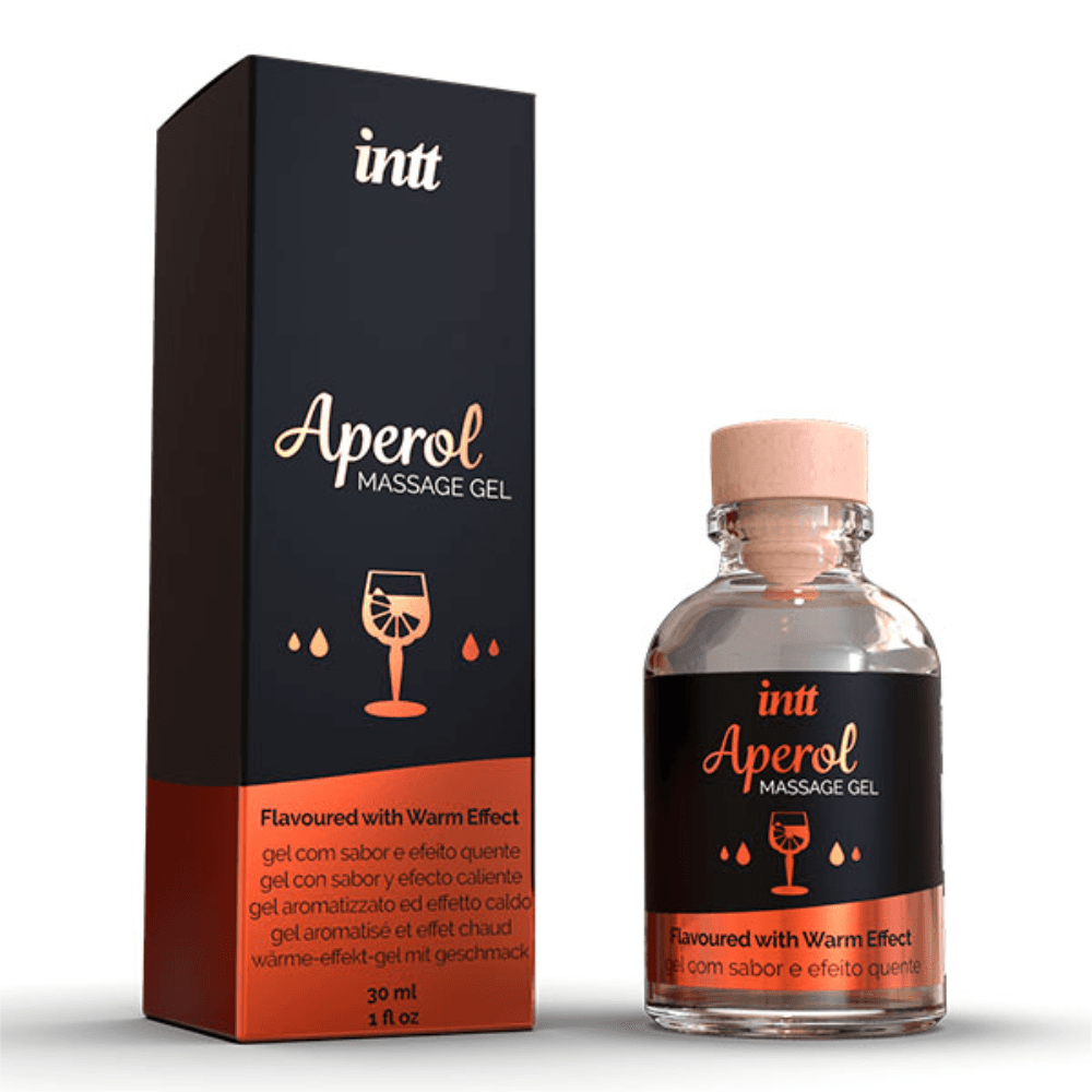 Массажное масло (гель) с ароматом Аperol Spritz "APEROL MASSAGE GEL", intt