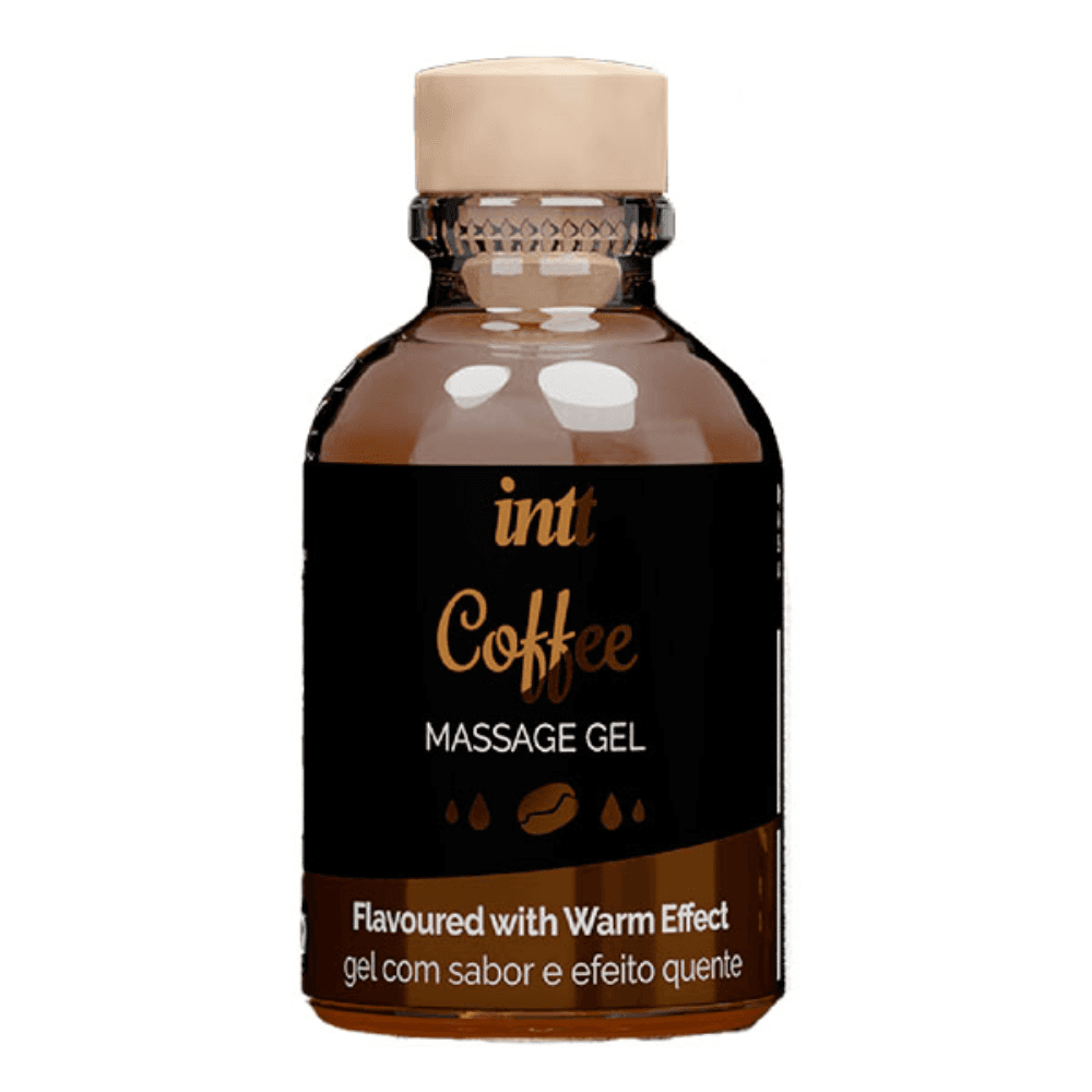 Массажное масло (гель) с согревающим эффектом и ароматом кофе "COFFEE MASSAGE GEL", intt