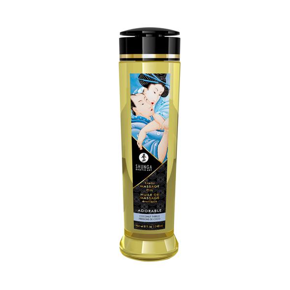 Массажное масло с ароматом "Кокосовое волнение" Shunga Massage Oil