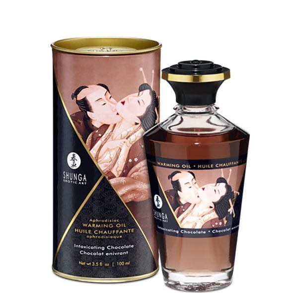 Массажное масло со вкусом "Пьянящий шоколад" Shunga APHRODISIAC WARMING OIL