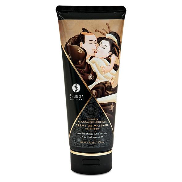 Массажное масло(крем) с ароматом "Пьянящий шоколад" Shunga Massage Cream