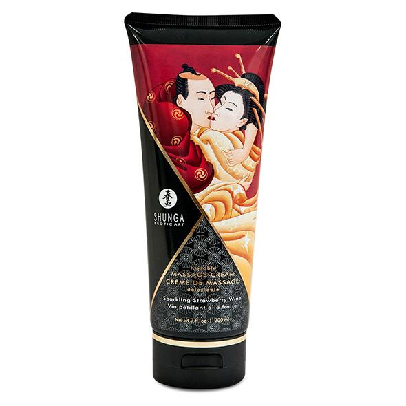 Массажное масло(крем) с ароматом "Белое вино" Shunga Massage Cream