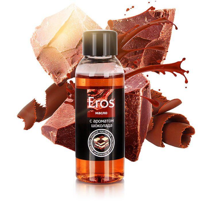 Массажное масло с ароматом "Шоколад", серия "EROS" от Bioritm
