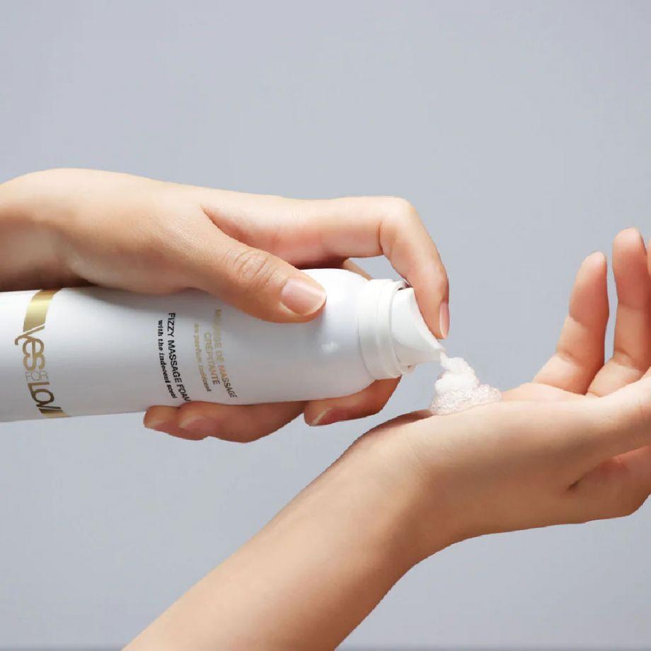 Расслабляющая пенка для массажа Yеsforlov "FIZZY MASSAGE FOAM"