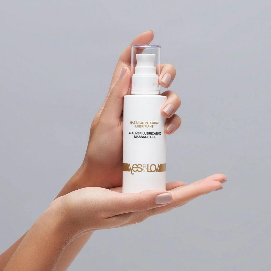 Массажный гель и лубрикант 2в1 Yesforlov "ALLOVER LUBRICATING MASSAGE GEL"