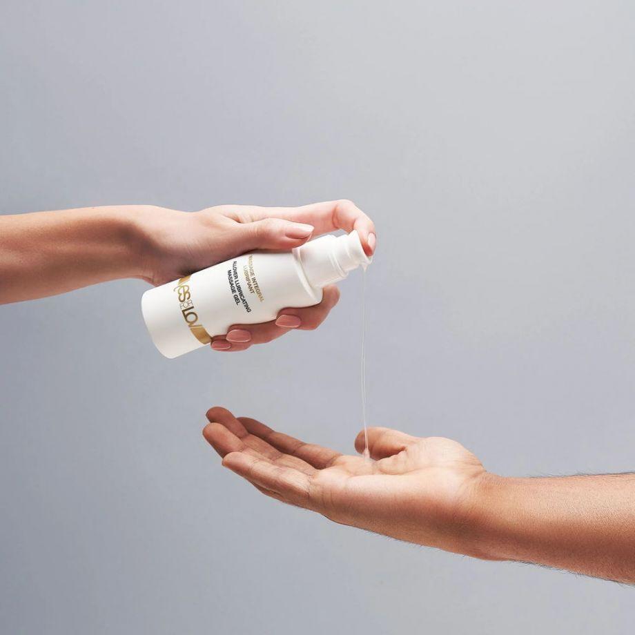 Массажный гель и лубрикант 2в1 Yesforlov "ALLOVER LUBRICATING MASSAGE GEL"