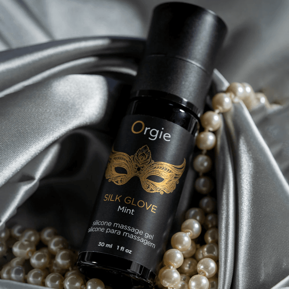Массажное масло + ожерелье  Orgie PEARL LUST MASSAGE