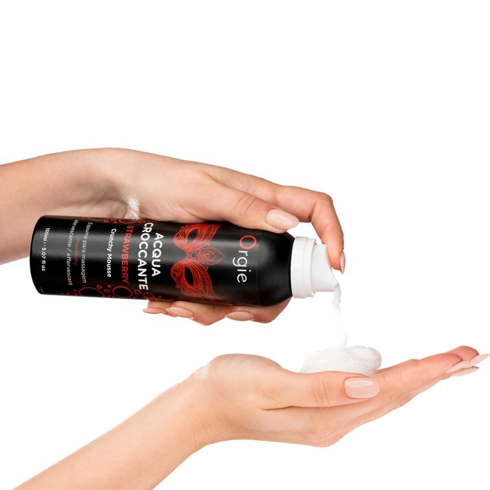 Массажный мусс "ACQUA CROCCANTE STRAWBERRY", Orgie