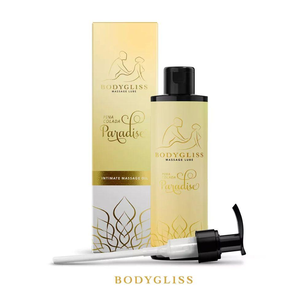 Массажный гель 2 в 1 с ароматом Пина Колады "BodyGliss Massage Oil and Lubricant in One Pina Colada"