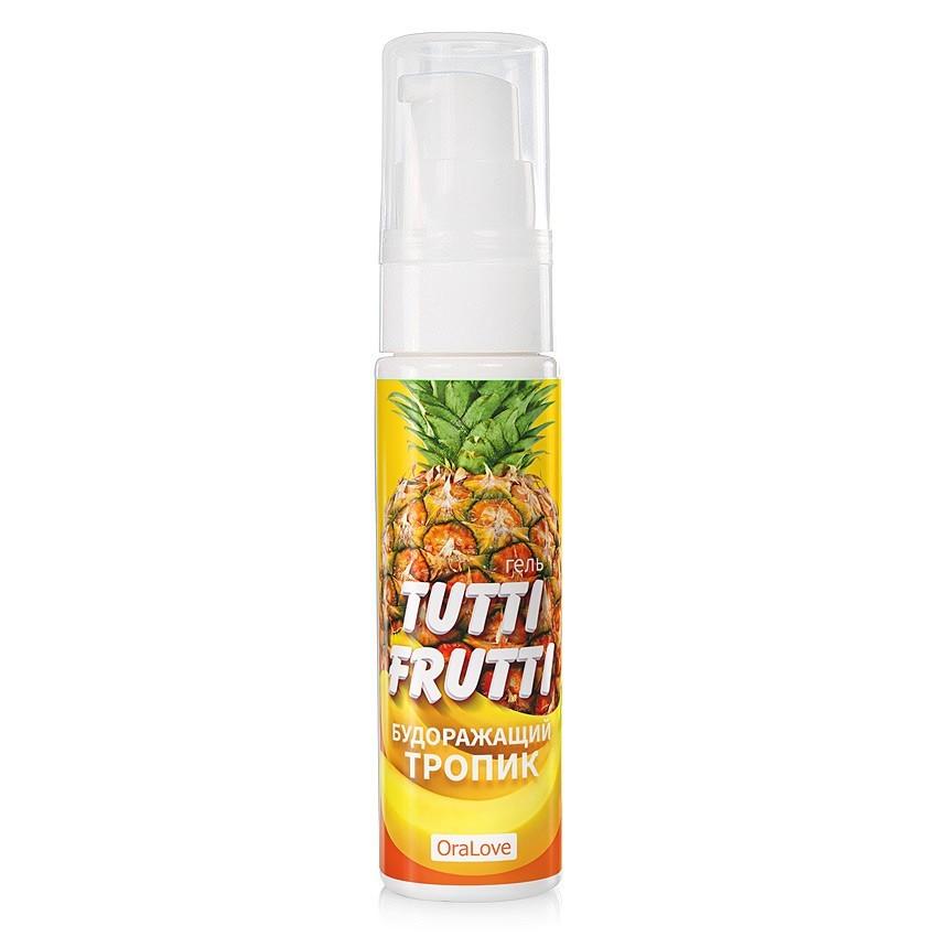 Съедобная смазка Tutti Frutti "Тропик", серия "OraLove" от Bioritm