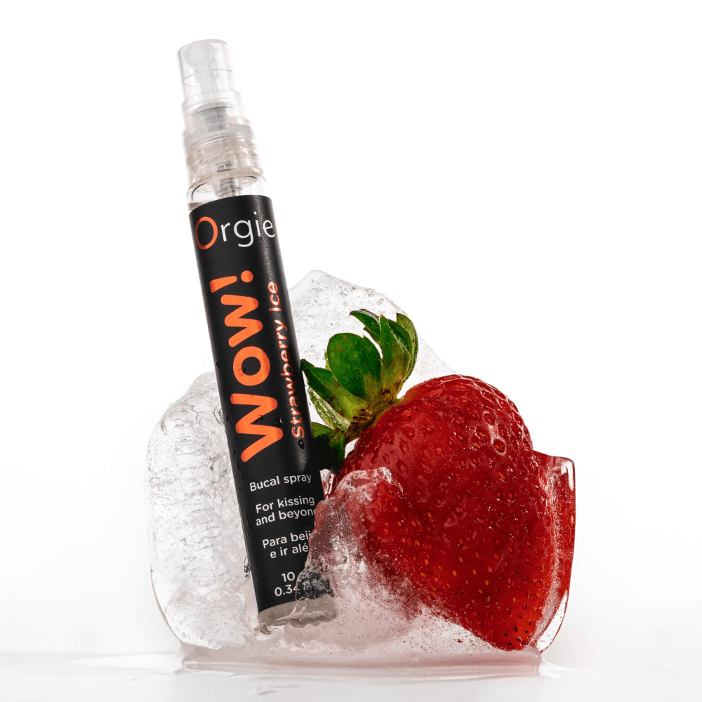 Оральный спрей для горала "WOW! STRAWBERRY ICE", Orgie
