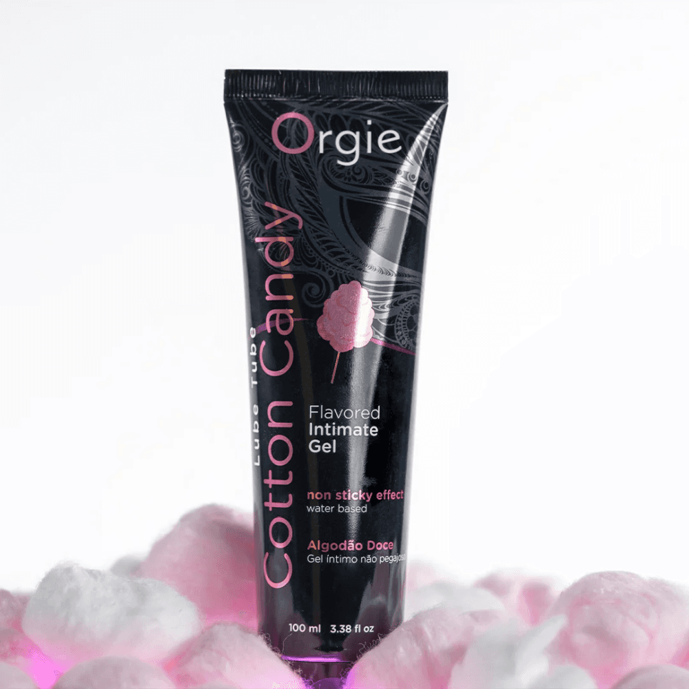 Лубрикант с ароматом сладкой ваты "LUBE TUBE COTTON CANDY", Orgie