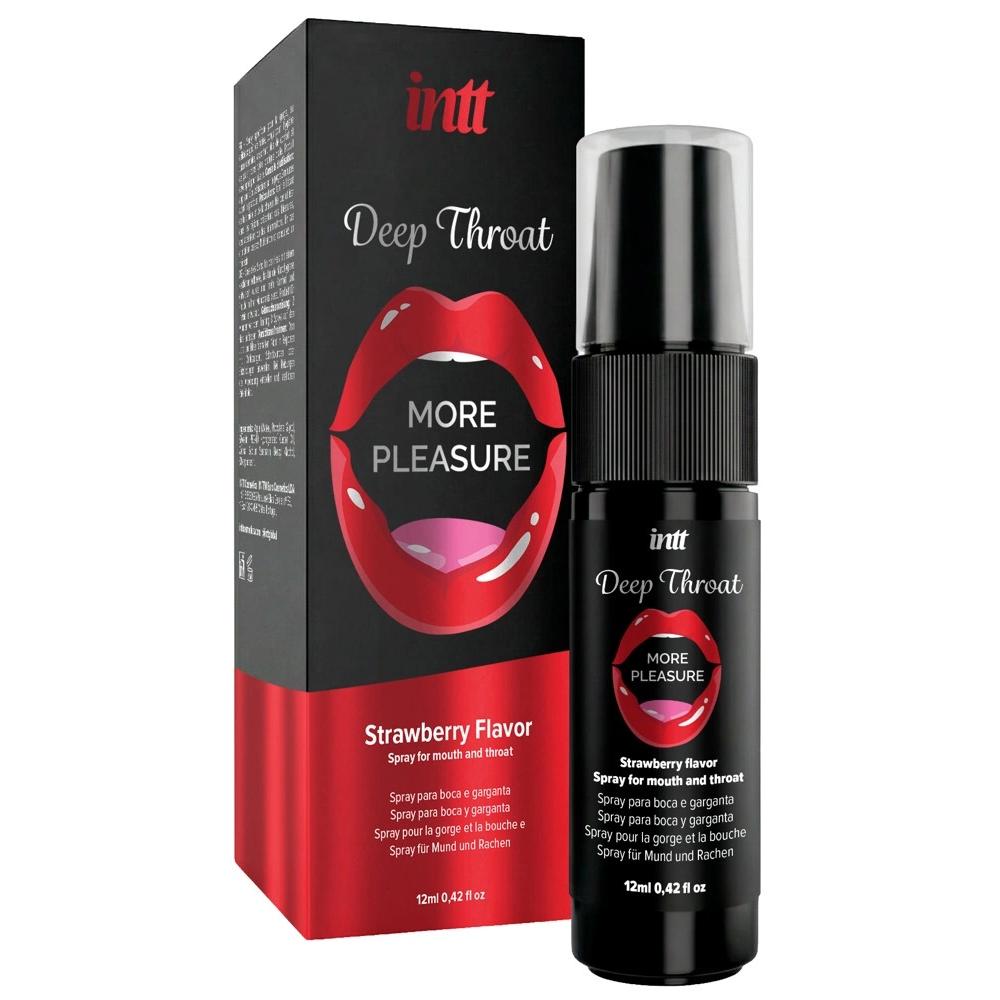 Спрей для минета "DEEP THROAT MOUTH SPRAY STRAWBERRY", intt