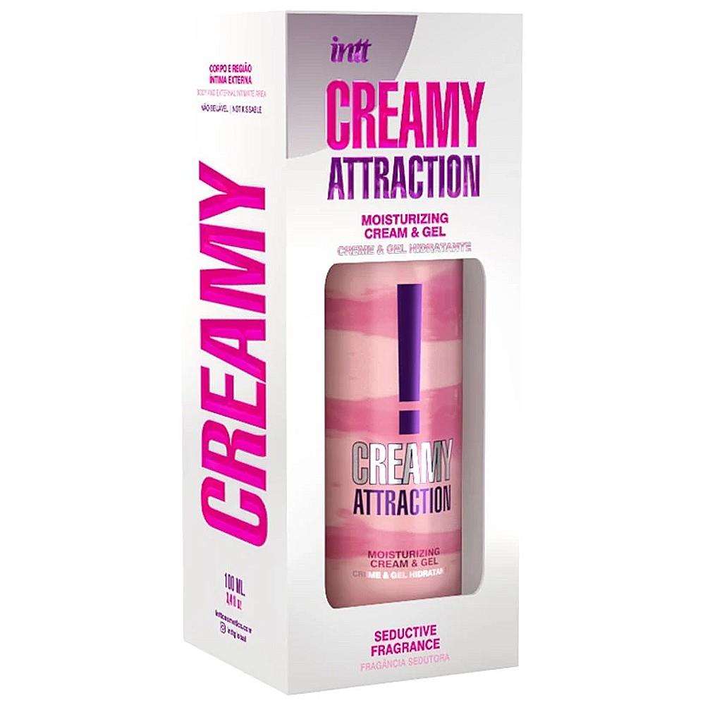 Увлажняющий крем-гель для тела "CREAMY ATTRACTION SEDUCTION", intt