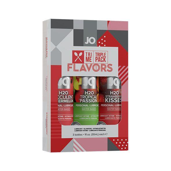 Набор съедобных смазок JO - Tri Me Triple Pack Flavors