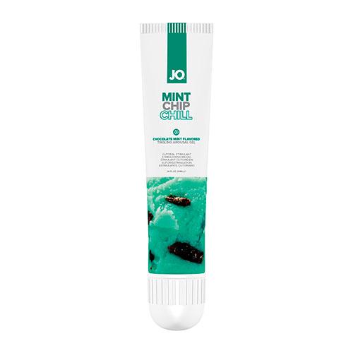 Flavored Arousal Gel Mint Chip Chill стимулирующий гель на клитор со вкусом мятного мороженого с шоколадной крошкой