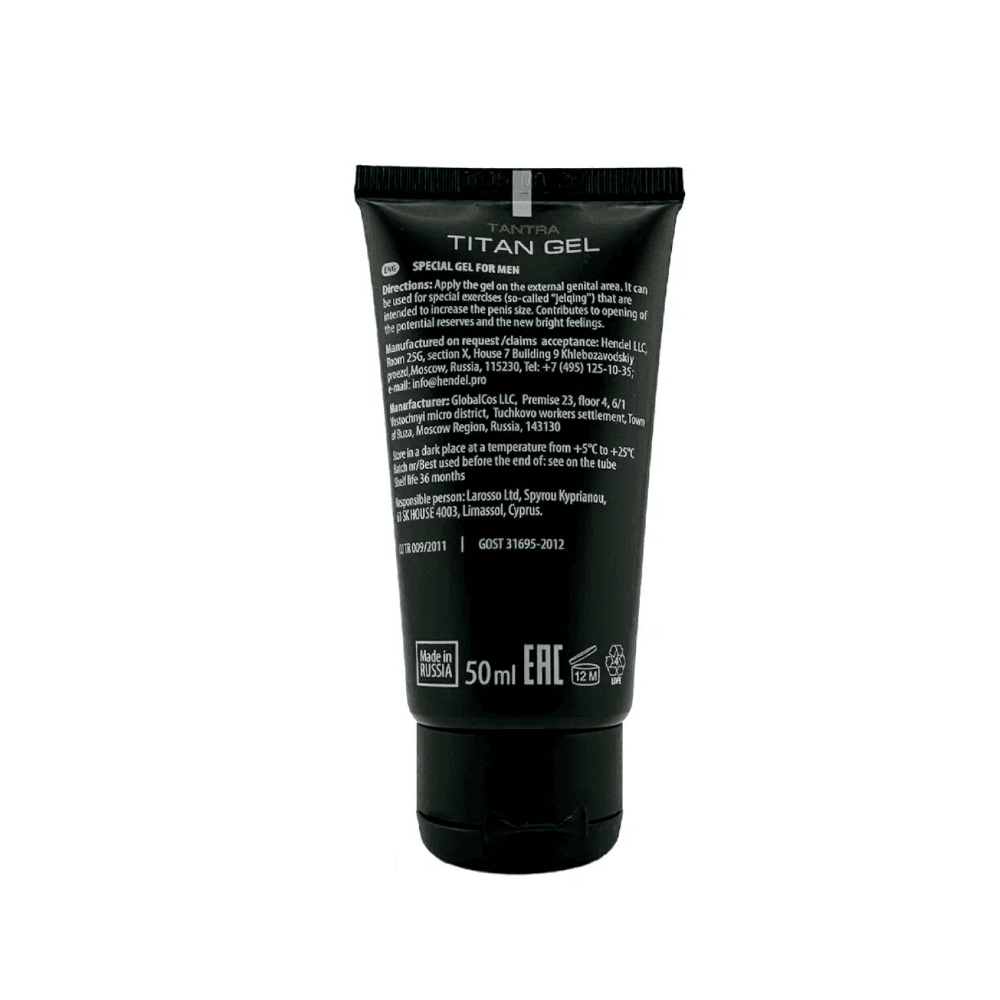 Гель для увеличения пениса "Titan Gel Red"