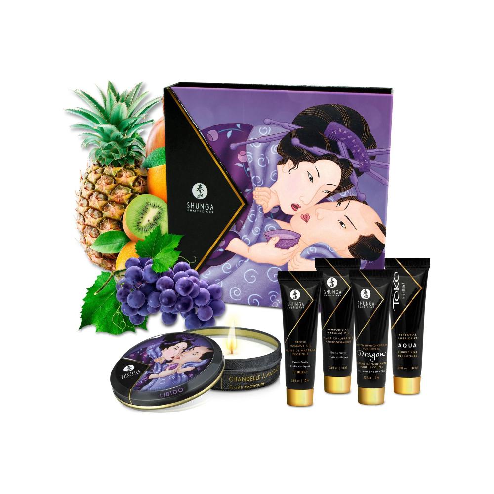 Набор лубрикантов "Geishas Secret Kit Exotic Fruits", Shunga