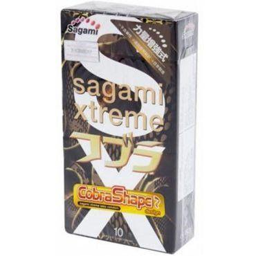 Суженные к основанию презервативы Sagami Xtreme COBRA.
