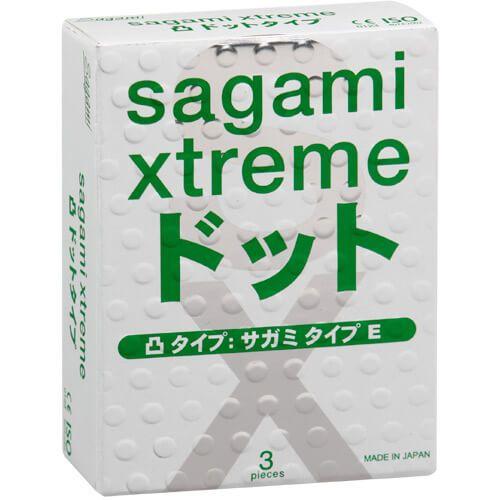 Презервативы Sagami Xtreme Type E с точечной текстурой