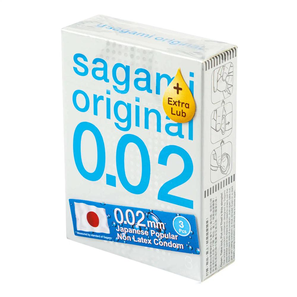 Полиуретановые презервативы Sagami Original 002 Extra Lab