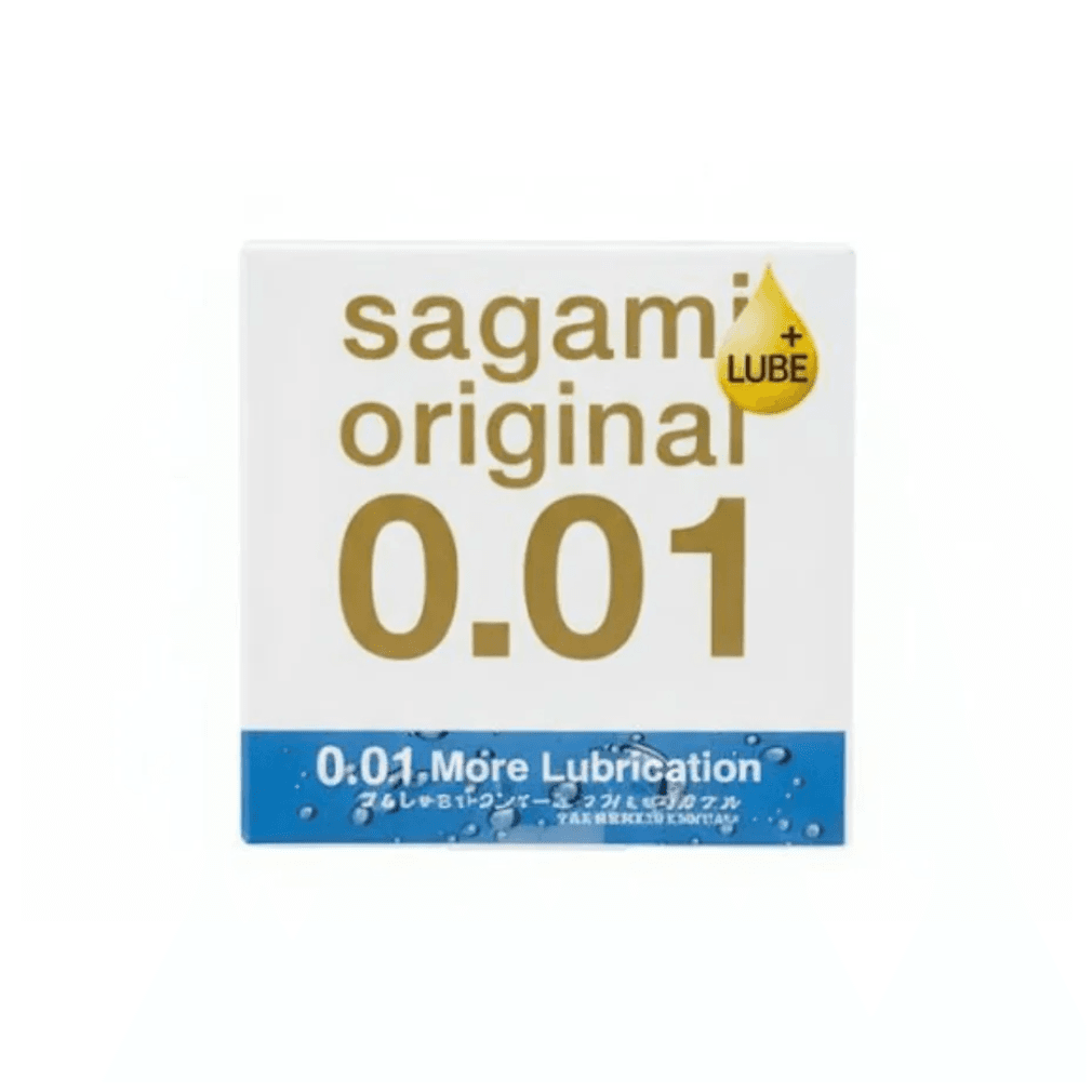 Ультратонкие презервативы Sagami "Original 001 EXTRA LUB"