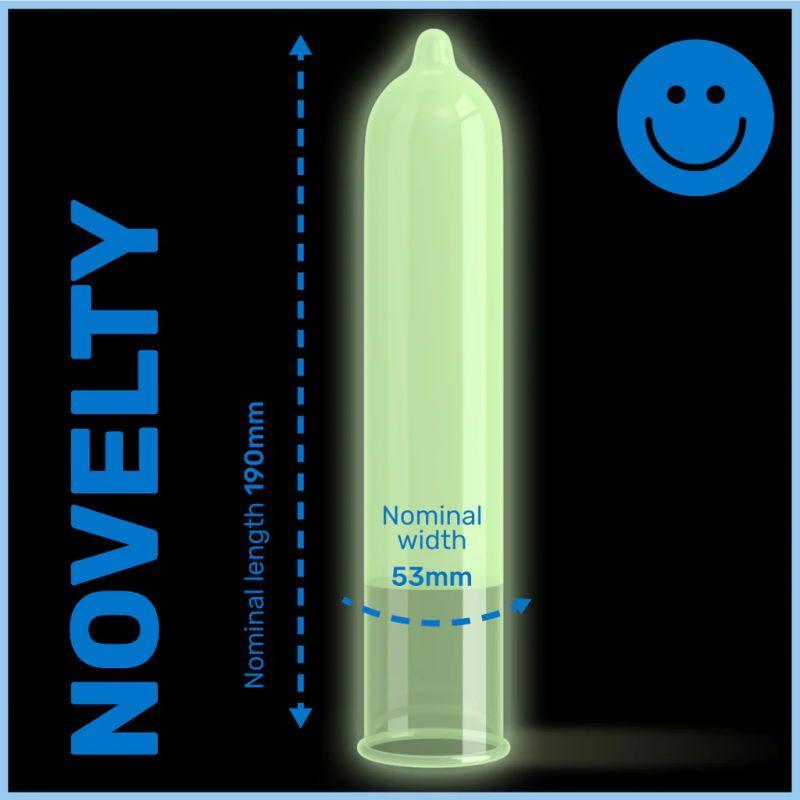 Презервативы Glow Condoms светящиеся