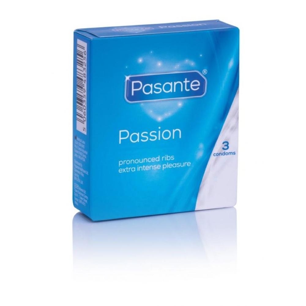 Презервативы Passion Condoms ребристые