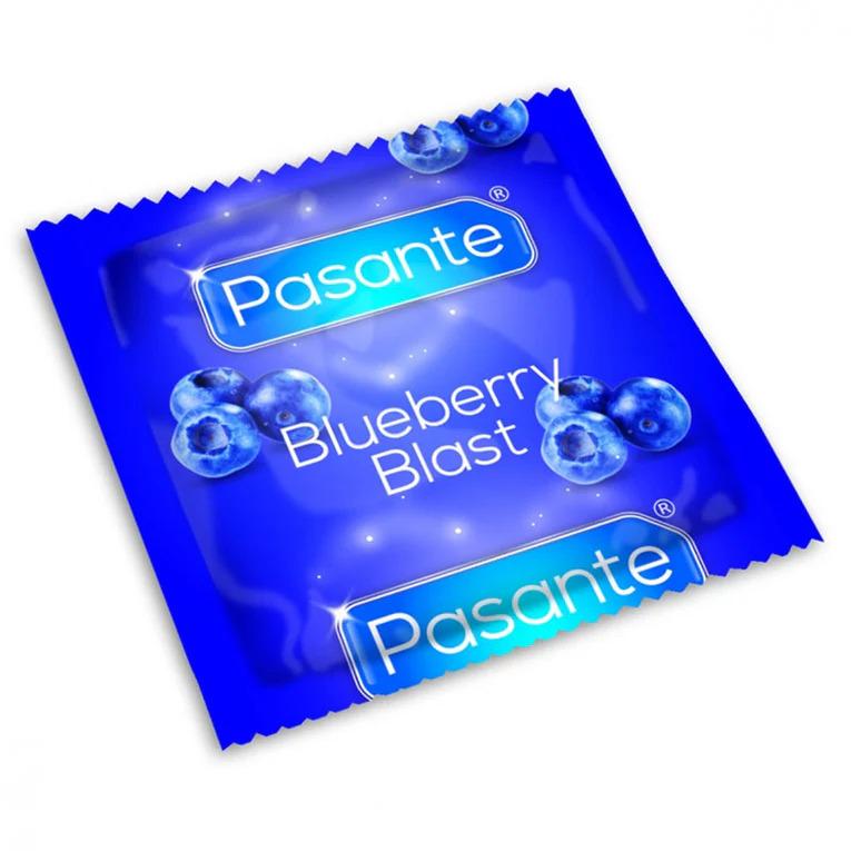 Презервативы со смазкой Pasante Blueberry Blast