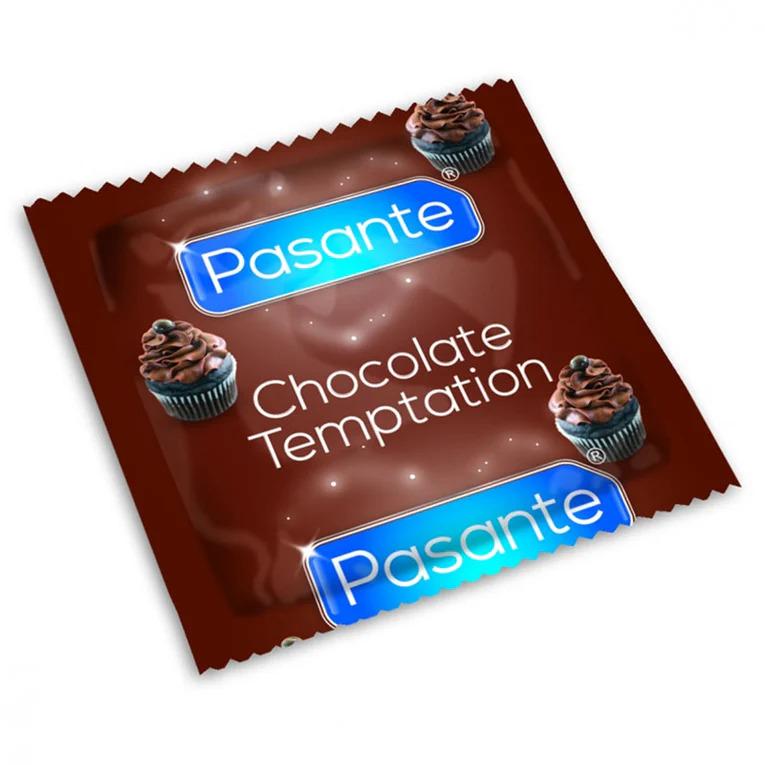 Презервативы со смазкой Pasante Chocolate Temptation