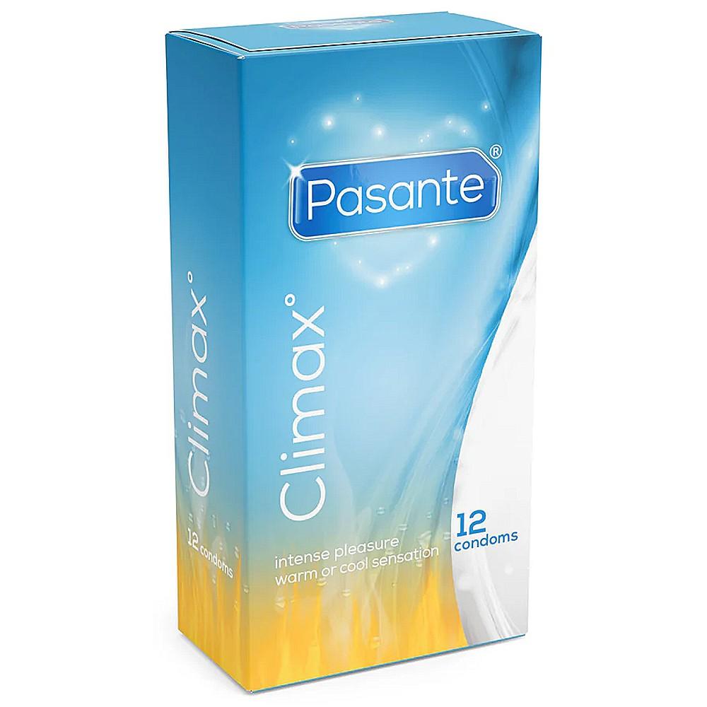 Ребристые презервативы Pasante Climax Жар и Холод