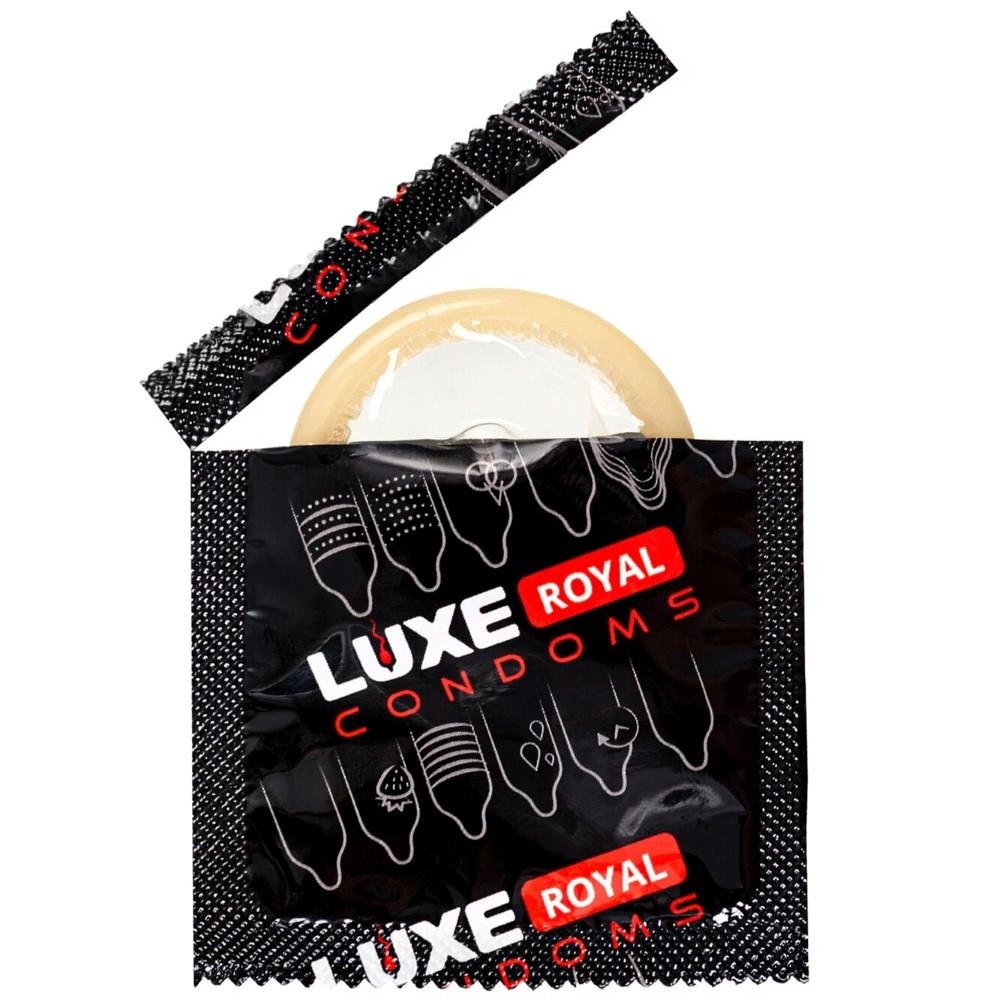 Текстурированные презервативы LUXE ROYAL Sex Machine