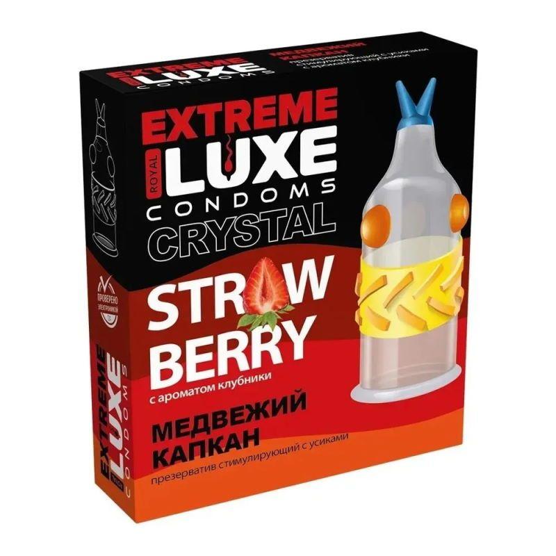 Презерватив Luxe Медвежий Капкан (Клубника)