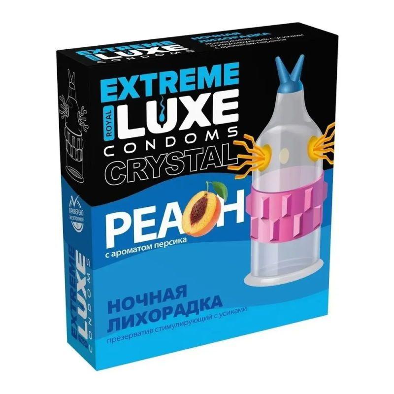 Презерватив Luxe Ночная Лихорадка (Персик)
