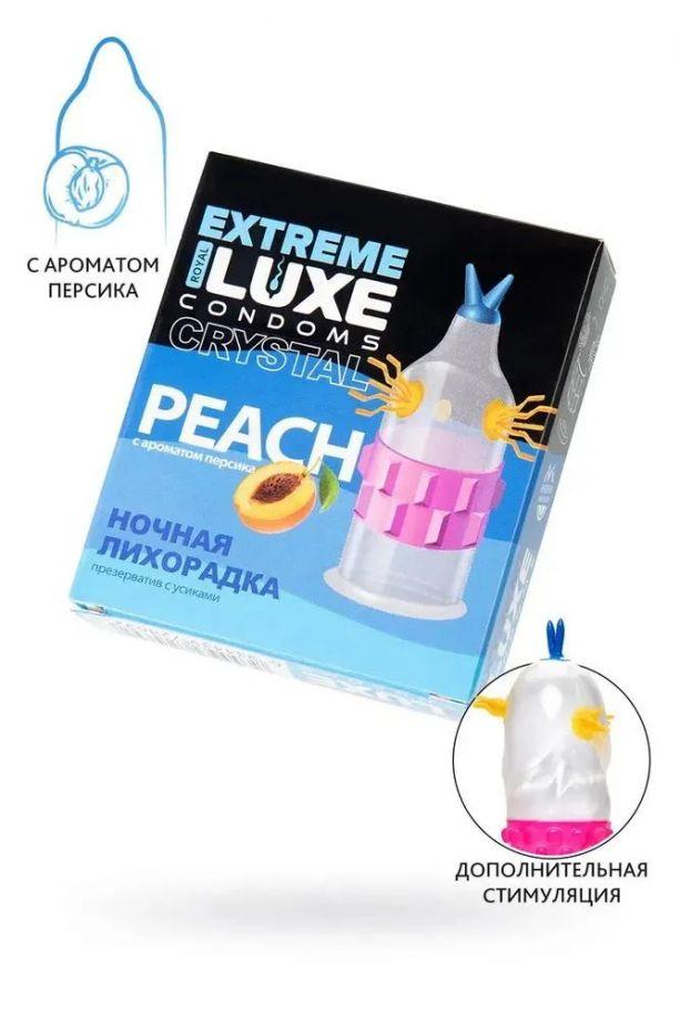 Презерватив Luxe Ночная Лихорадка (Персик)