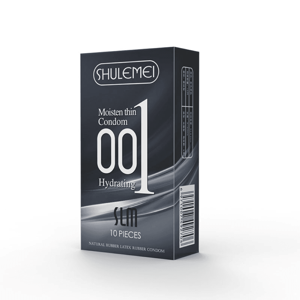 Ультратонкие презервативы SHULIMEI 001 Moisten thin