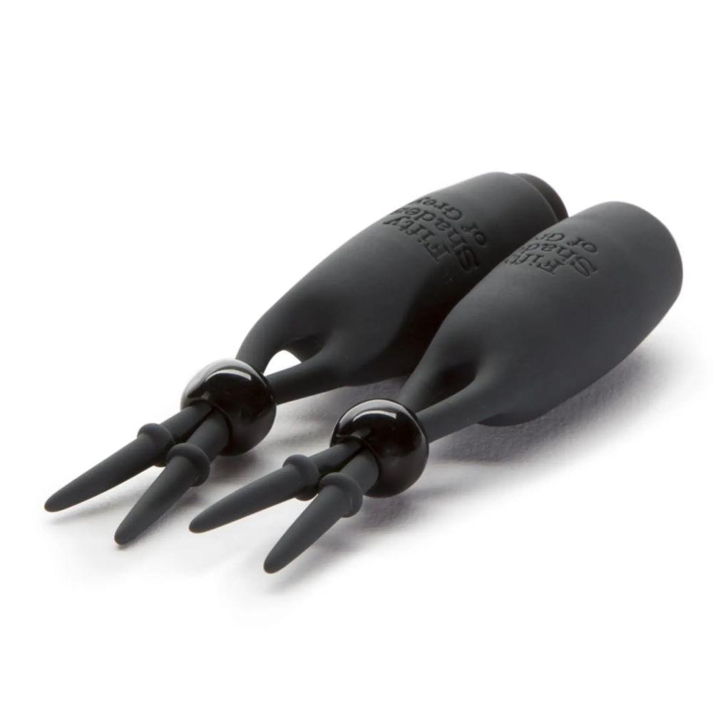 Силиконовые зажимы на соски Vibrating Nipple Clamps с вибрацией
