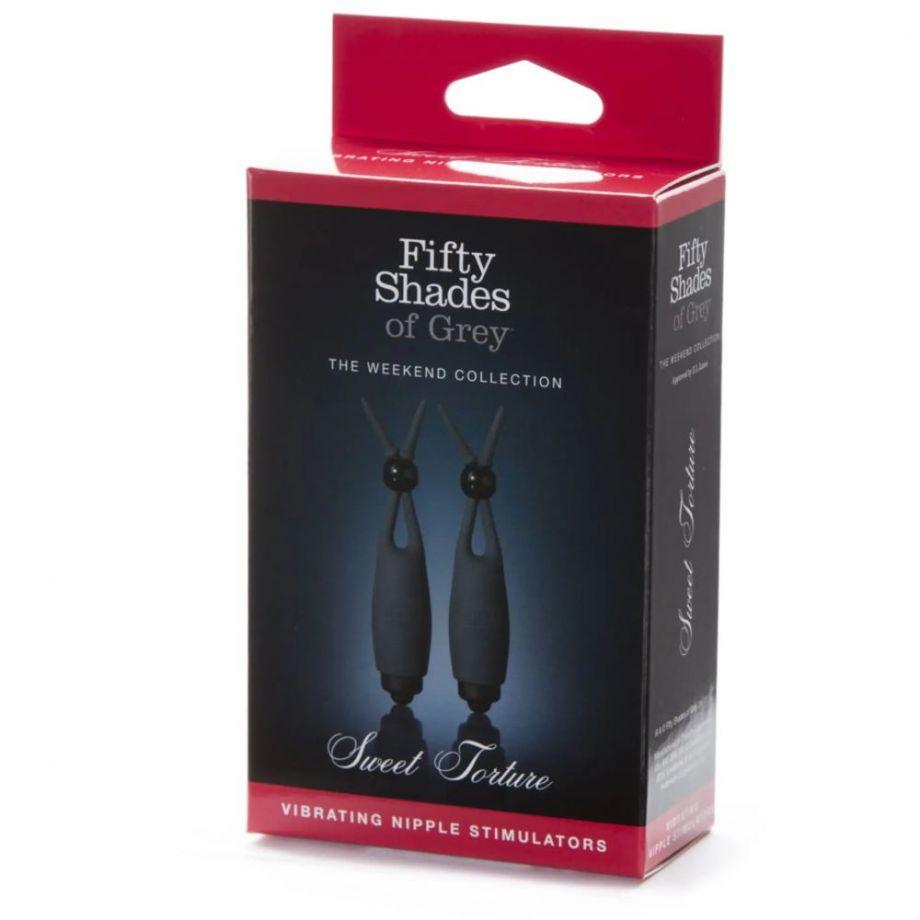Силиконовые зажимы на соски Vibrating Nipple Clamps с вибрацией