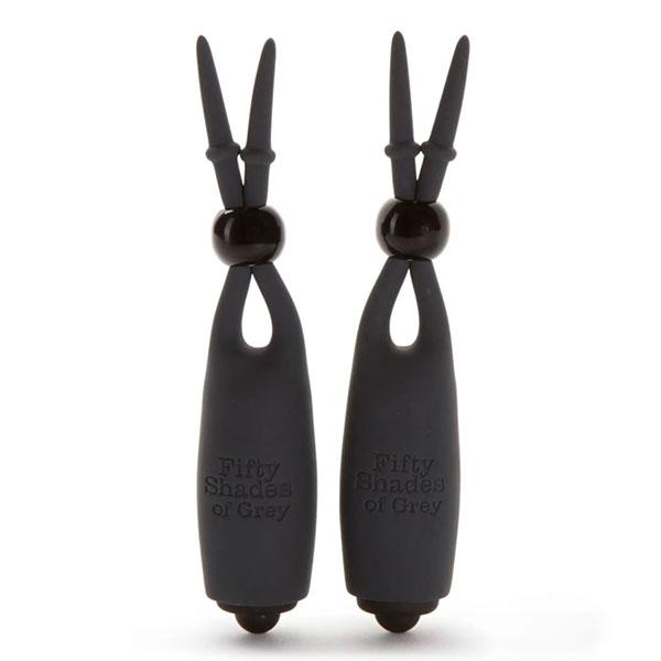 Силиконовые зажимы на соски Vibrating Nipple Clamps с вибрацией