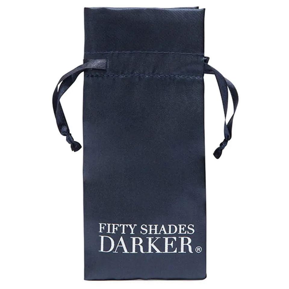 Зажим на клитор Darker Just Sensation Beaded Clitoral Clamp