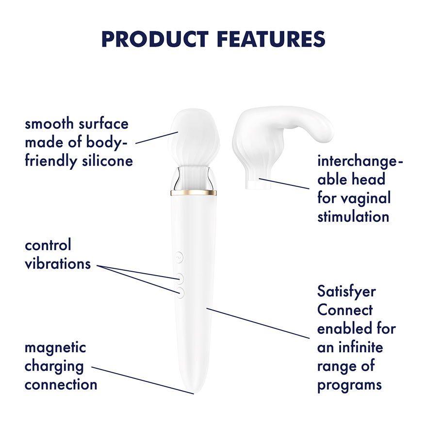 Вибромассажер Satisfyer Double Wand-er