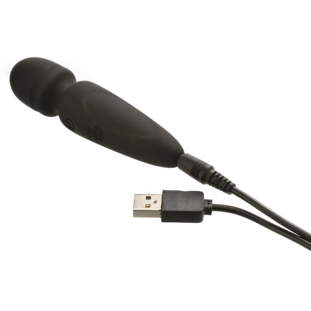 Мини вибромассажер Sensation Rechargeable Mini Wand Vibrator