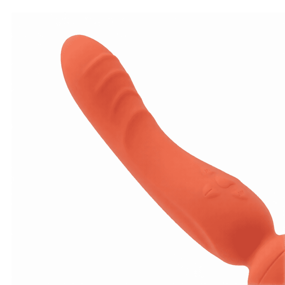 Двойной вибратор-массажёр "Orange AV"