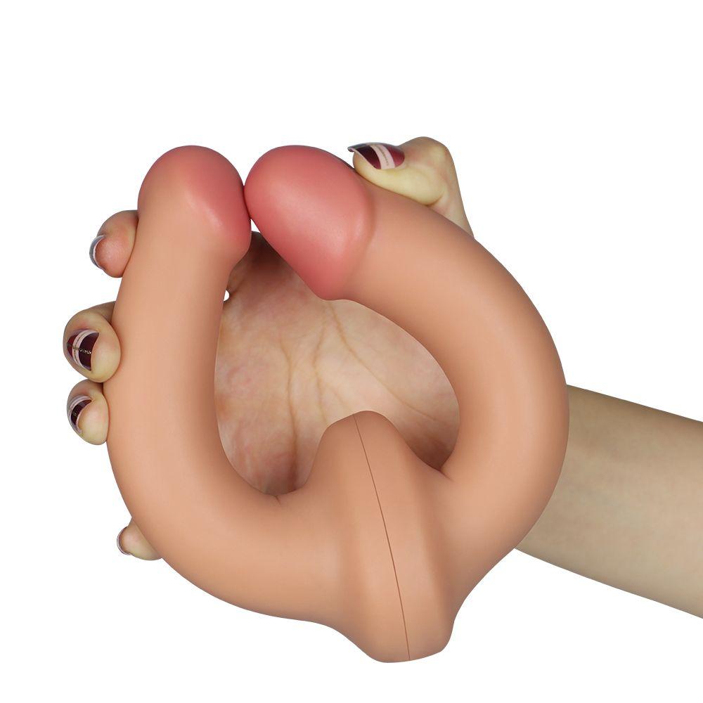 Фаллоимитатор двойной "Оргазм для двоих 2" от LOVE TOY